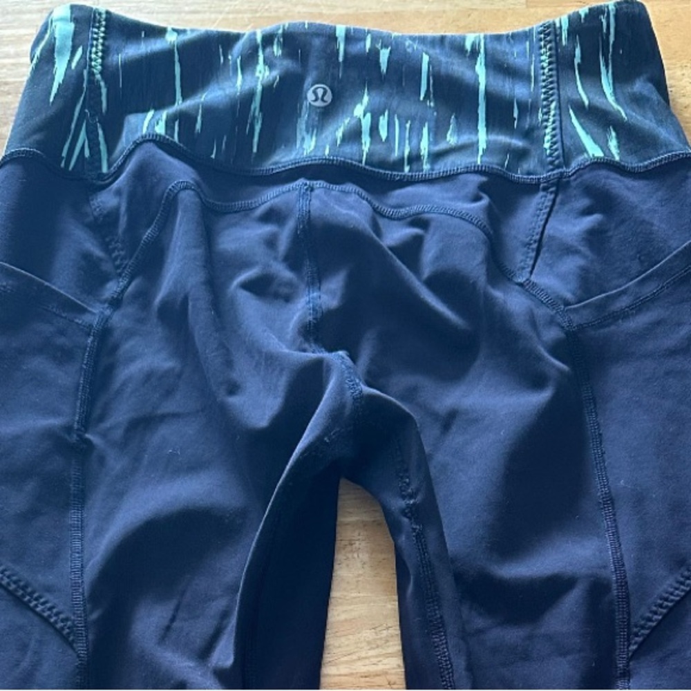 Lululemon 
Blue Athletic Leggings